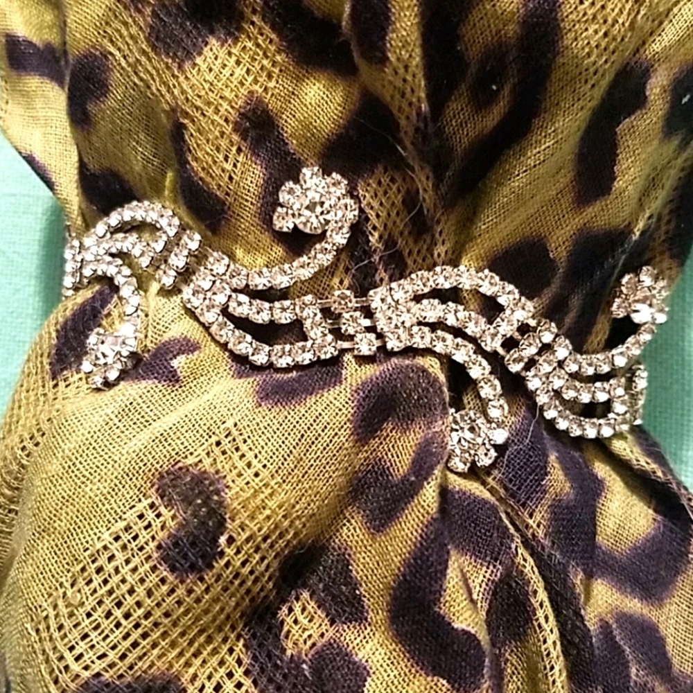 Bracelet rhinestone Crystal silver plated New